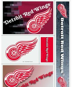 Detroit Red Wings NHL 11"x17" Ultra Decal Sheet