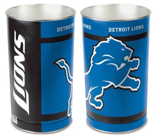 Detroit Lions NFL 15" Waste Basket