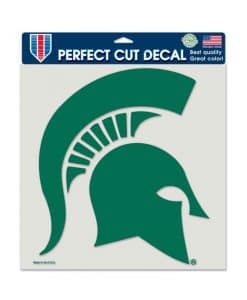 Michigan State Spartans Green Perfect Cut 8" x 8" Decal