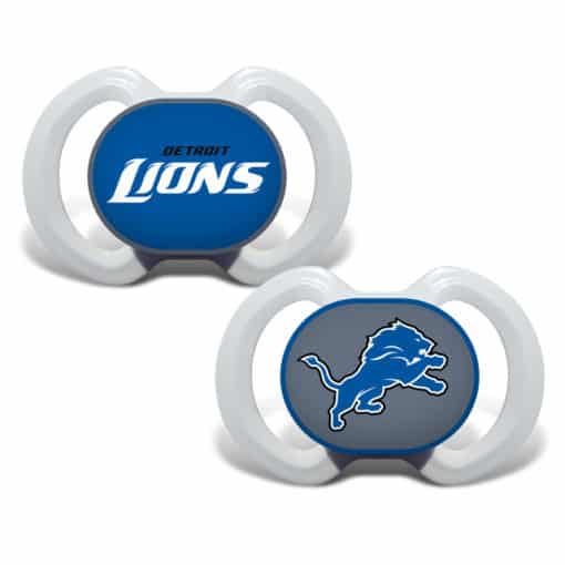 Detroit Lions NFL Pacifiers - 2 Pack