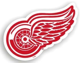 Detroit Red Wings NHL 12" Car Magnet