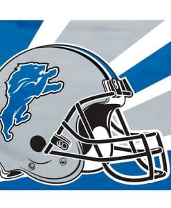 Detroit Lions NFL 3'x5' Helmet Design Flag