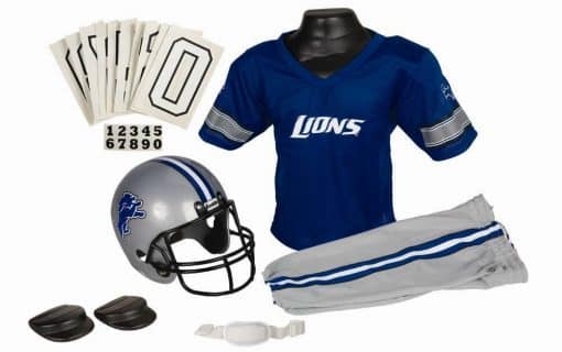Detroit Lions NFL Football Deluxe Uniform Set - Size Small