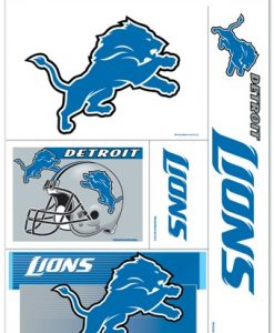 Detroit Lions NFL 11"x17" Ultra Decal Sheet