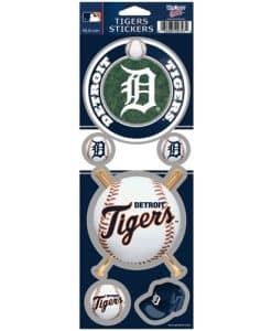 Detroit Tigers MLB Prismatic Stickers