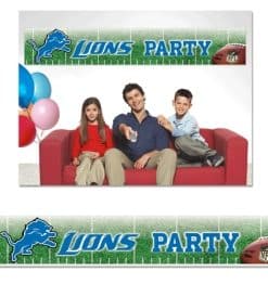 Detroit Lions Banner 12x65 Party Style