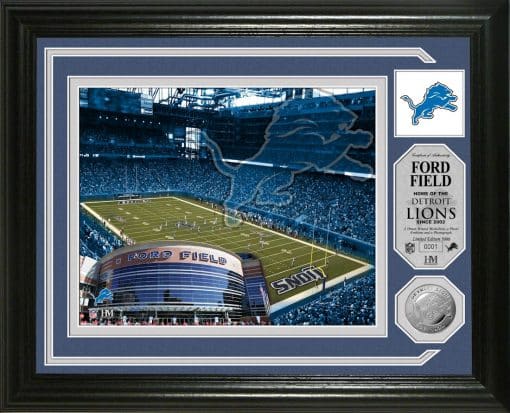 Detroit Lions NFL Single Coin Stadium Photo Mint