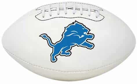 Detroit Lions Embroidered Signature Series Football