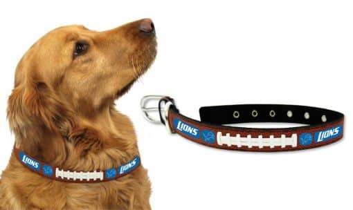 Detroit Lions NFL Dog Collar  -  Medium