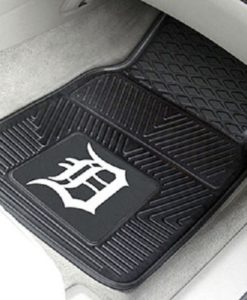 Detroit Tigers MLB Heavy Duty 2-Piece Vinyl Car Mats