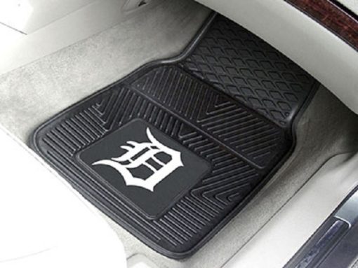 Detroit Tigers MLB Heavy Duty 2-Piece Vinyl Car Mats