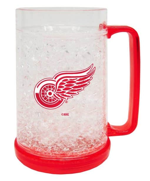 Detroit Red Wings NHL Crystal Freezer Mug