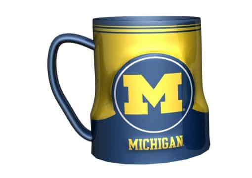 Michigan Wolverines NCAA Coffee Mug  -  18oz Game Time