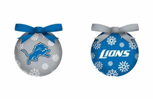 Detroit Lions NFL LED Box Set Ornaments