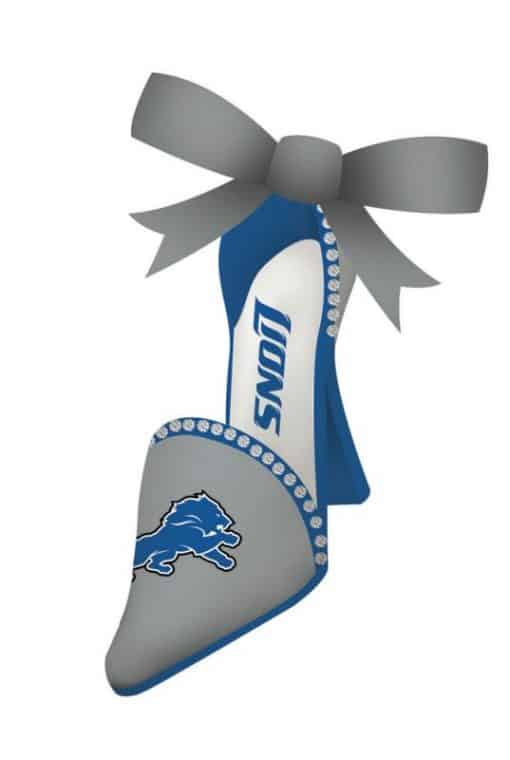 Detroit Lions NFL High Heeled Shoe Ornament