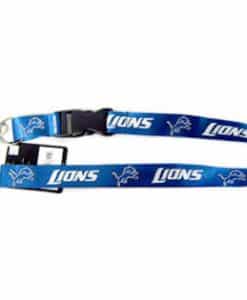 Detroit Lions Breakaway Lanyard with Key Ring