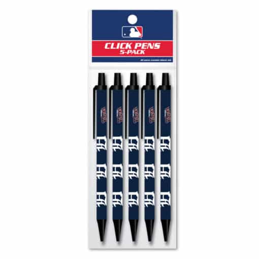 Detroit Tigers Click Pens 5 Pack