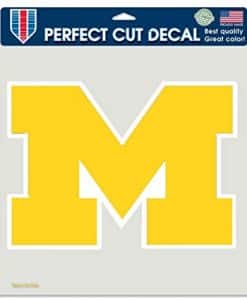 Michigan Wolverines Perfect Cut Decal - 8"x8" Color