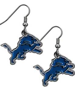 Detroit Lions NFL Dangle Earrings