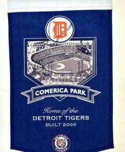 Detroit Tigers MLB Wool Stadium Banner – Comerica Park