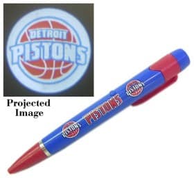 Detroit Pistons NBA Logo Light Pen