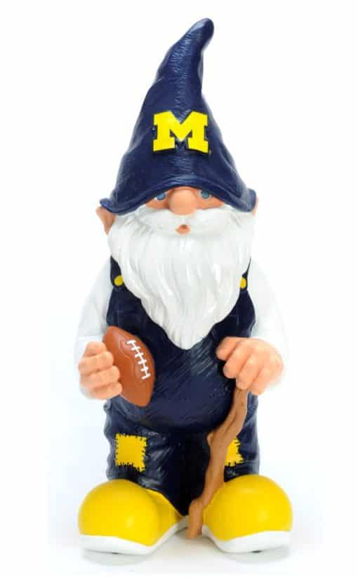 Michigan Wolverines NCAA Garden Gnome  -  11" Male