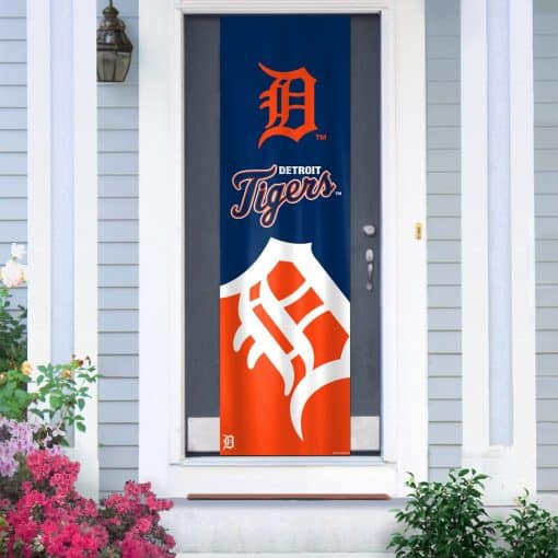 Detroit Tigers MLB Door Banner