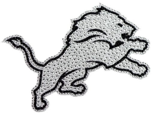 Detroit Lions Bling Auto Emblem