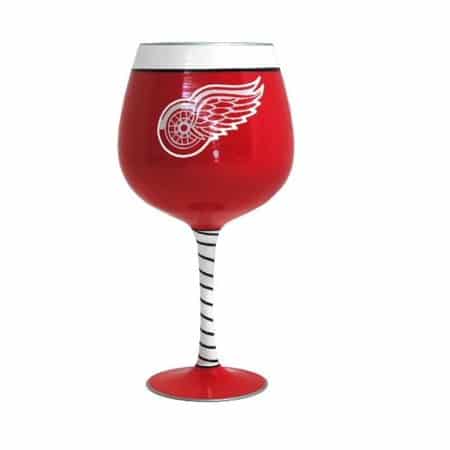 Detroit Red Wings NHL Artisan Wine Glass