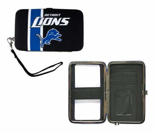 Detroit Lions NFL Shell Wristlet