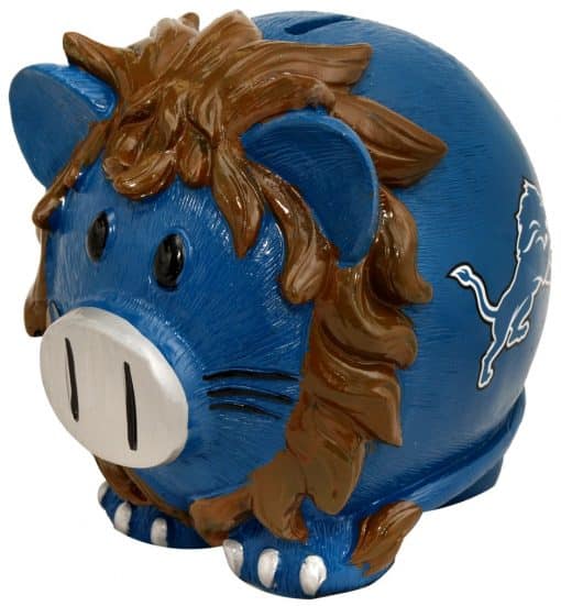 Detroit Lions NFL Piggy Bank - Small