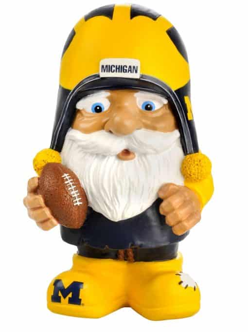 Michigan Wolverines NCAA Mad Hatter Gnome