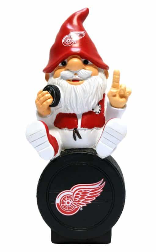 Detroit Red Wings NHL Gnome On Team Logo