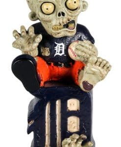 Detroit Tigers MLB Zombie Figurine - On Logo