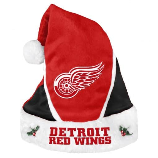 Detroit Red Wings NHL Santa Hat  -  Colorblock 2014