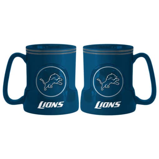 Detroit Lions 18oz Game Time Coffee Mug