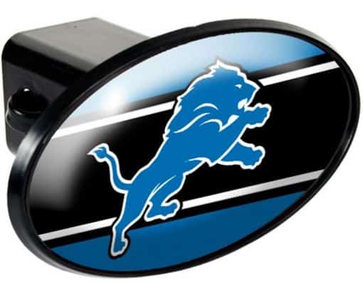 Detroit Lions NFL Trailer Hitch Cover - Plastic