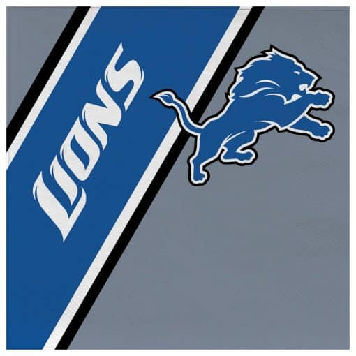 Detroit Lions NFL Disposable Napkins