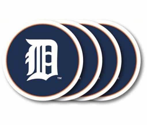 Detroit Tigers Coaster Set - 4 Pack