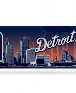 Detroit Tigers MLB Bumper Sticker - Glitter