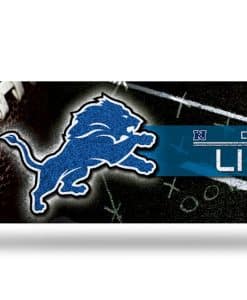 Detroit Lions NFL Bumper Sticker - Glitter