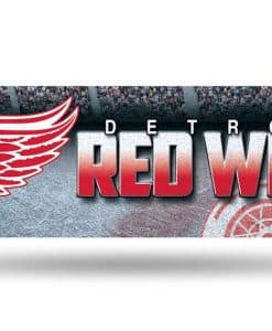Detroit Red Wings NHL Glitter Bumper Sticker