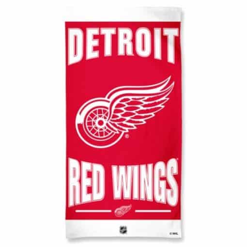 Detroit Red Wings NHL Beach Towel
