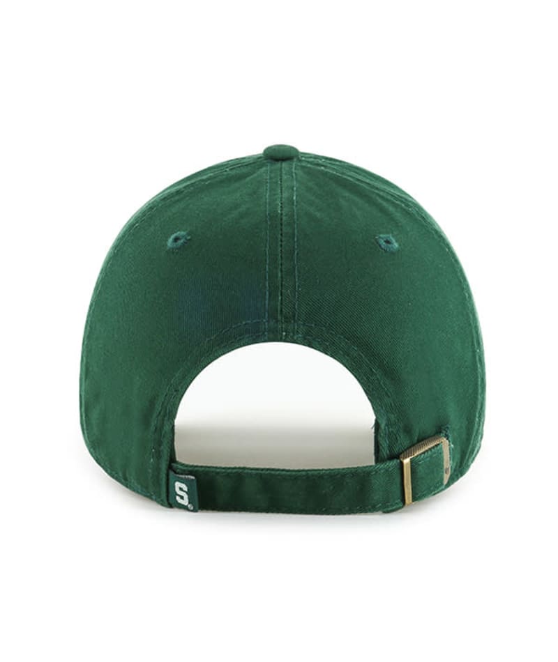 Michigan State Spartans 47 Brand Script Dark Green Clean Up Adjustable ...