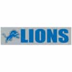 Detroit Lions NFL Team Sticker Sheet - Set Of 12 Decals By Team ProMark