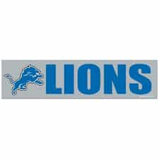 Detroit Lions NFL Bumper Sticker