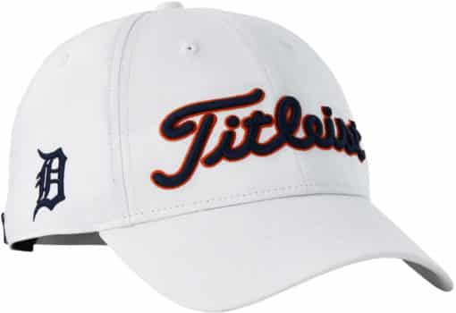 Detroit Tigers Titleist Golf White Clean Up Adjustable Hat