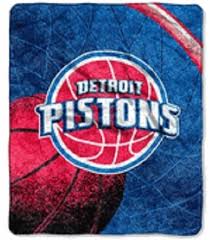 Detroit Pistons Blanket 50x60 Raschel