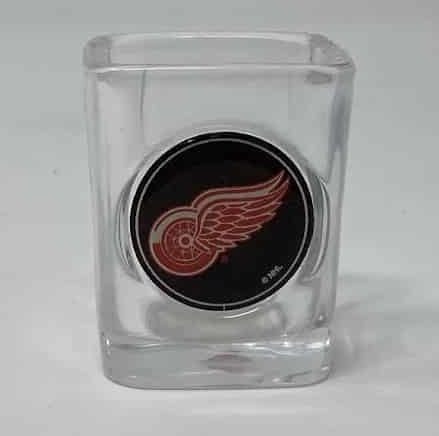 Detroit Red Wings NHL Square Shot Glass - 2 oz.