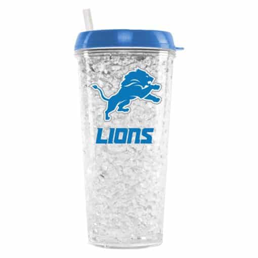 Detroit Lions Crystal Freezer Travel Tumbler